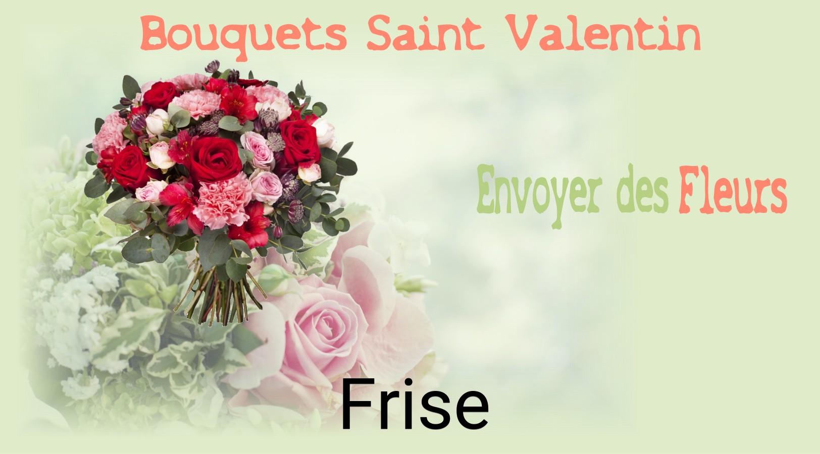Roses de Saint-Valentin livrées à Frise